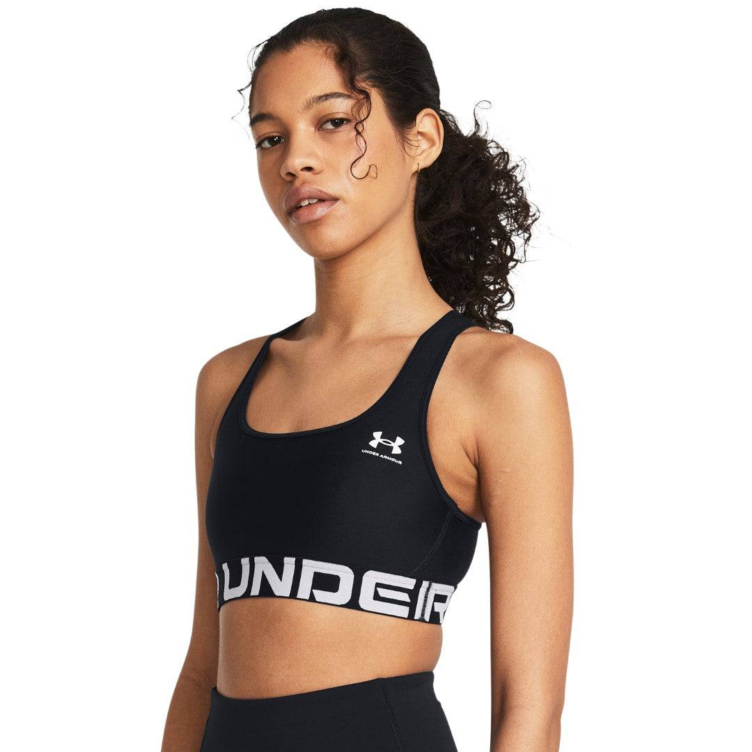 HeatGear® Armour Mid Branded Sports Bra