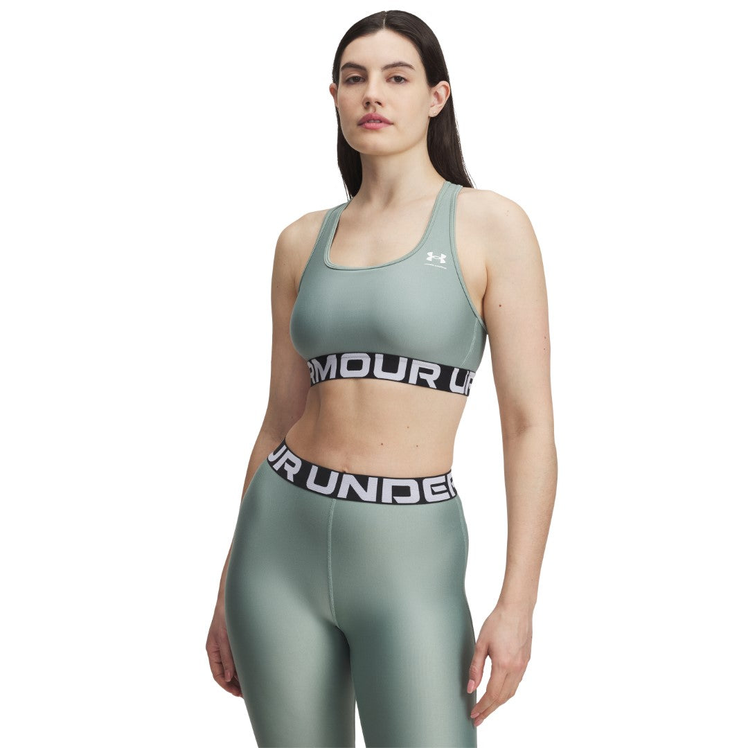 HeatGear® Armour Mid Branded Sports Bra