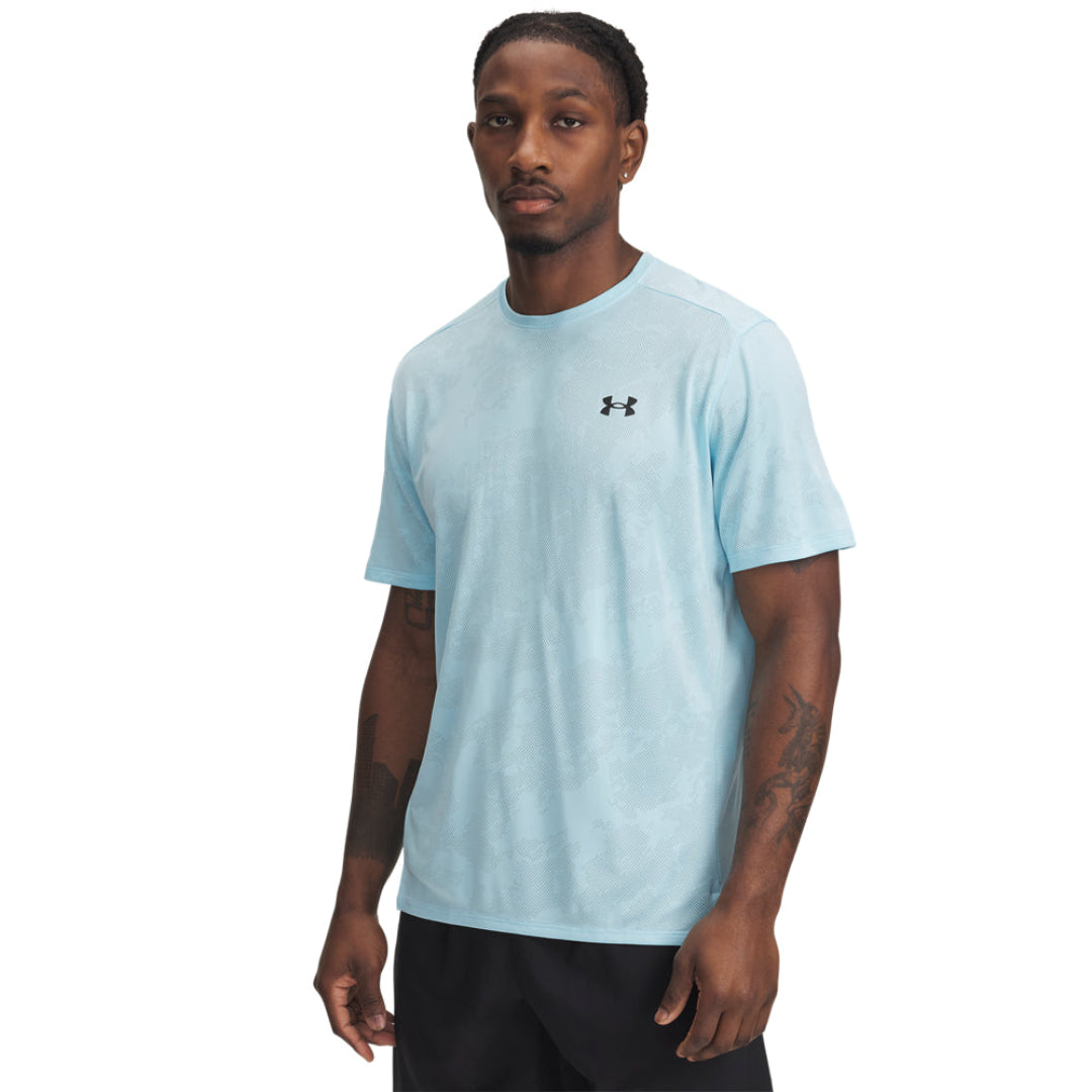 UA Tech Vent Jacquard Short Sleeve