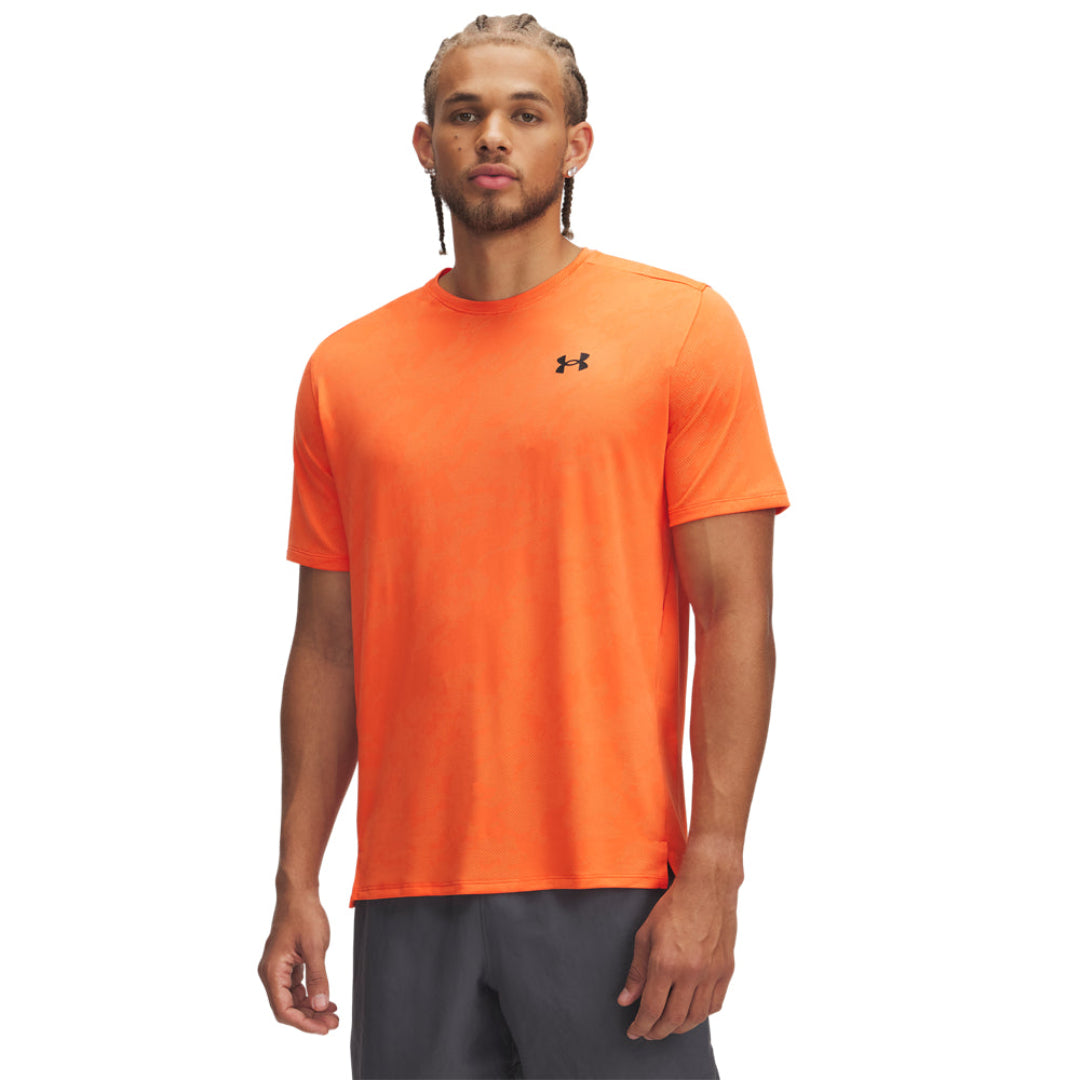 UA Tech Vent Jacquard Short Sleeve