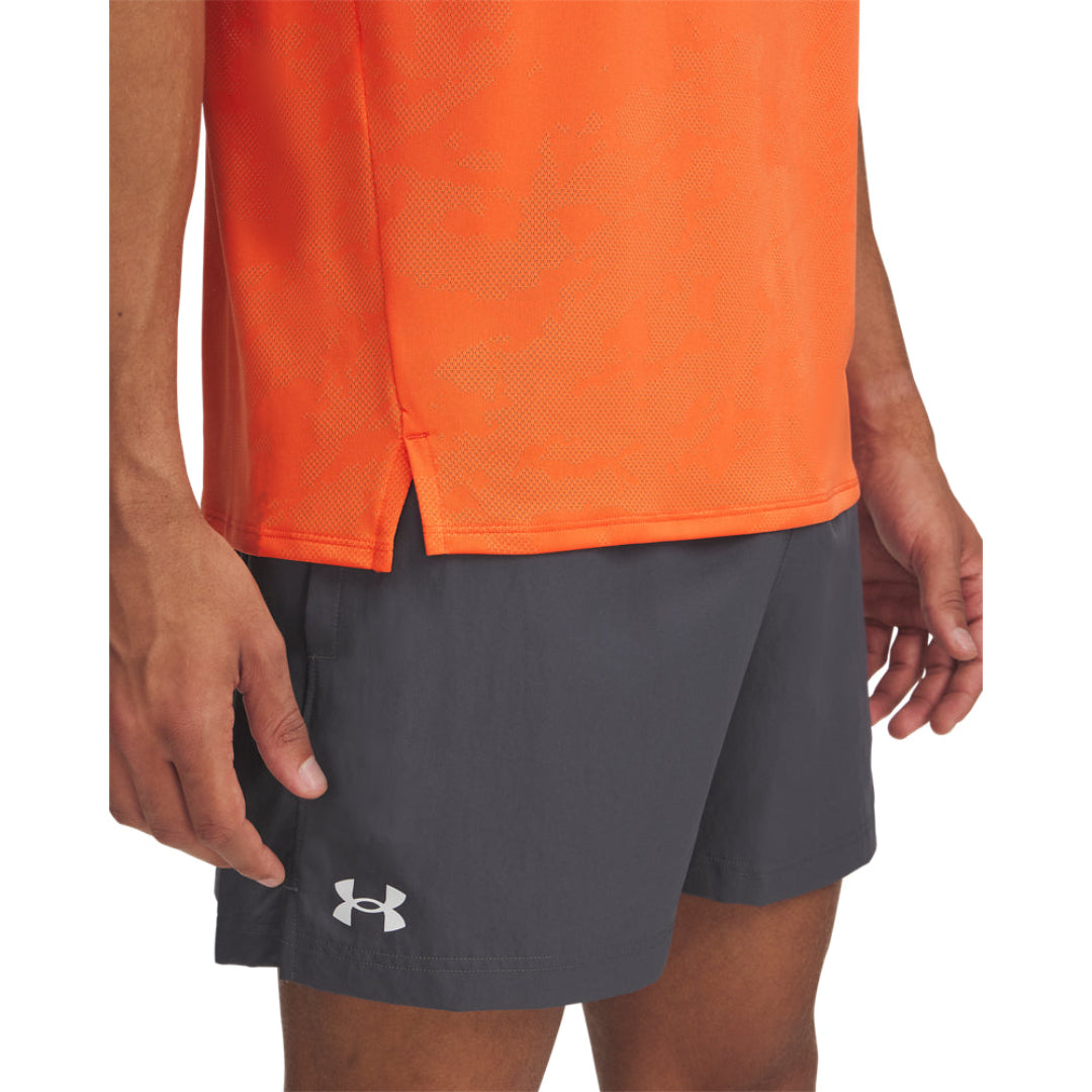UA Tech Vent Jacquard Short Sleeve