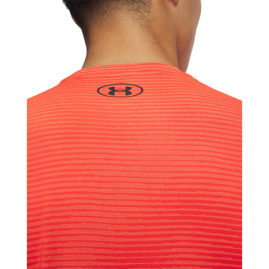 UA Tech Vent VHS Jacquard Short Sleeve