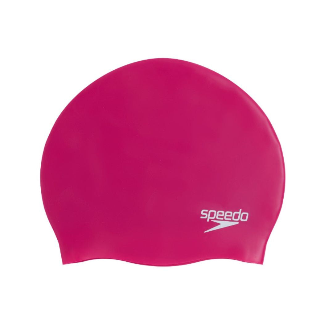 Plain Moulded Silicone Swimming Cap