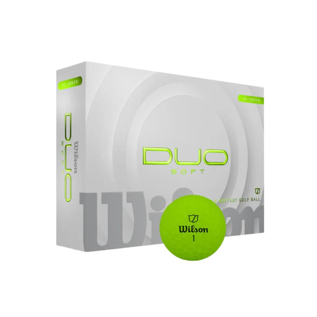 Duo Soft Golf Ball Green 12-Ball