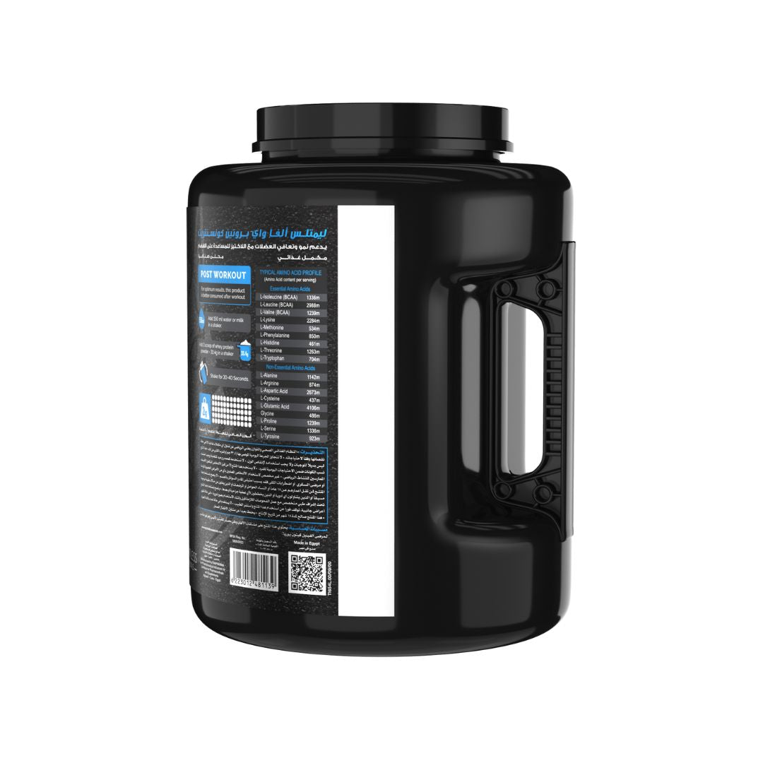 Limitless Alpha whey Protein concentrate 60 servings Caramel