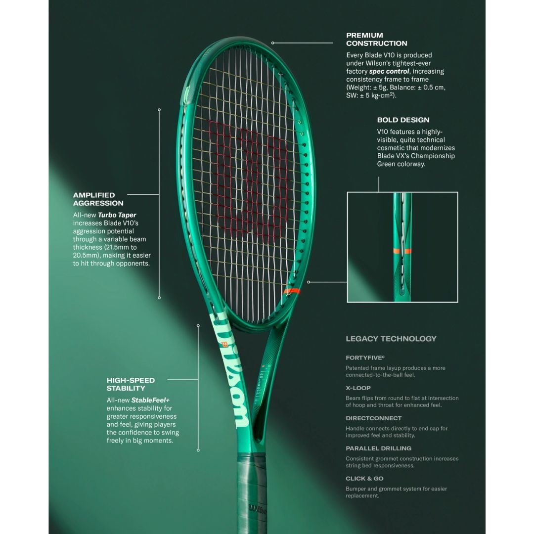 Blade 98S V10 Tennis Racket