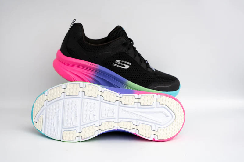 Lace Up D'Lux Walker - Rainbow Kiss Training Shoes