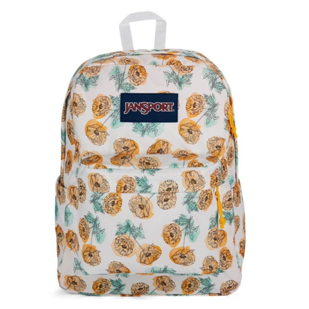 jansport backpack pineapple Jansport Unisex Superbreak Plus Sloppy Poppy Mini Backpack