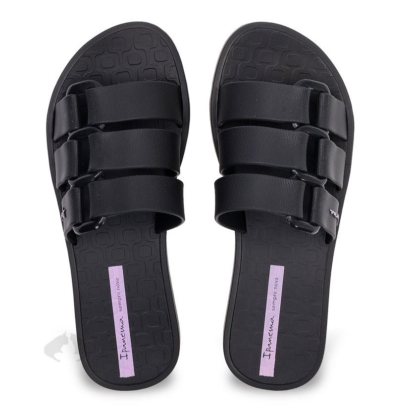 Bold Buckle Slippers