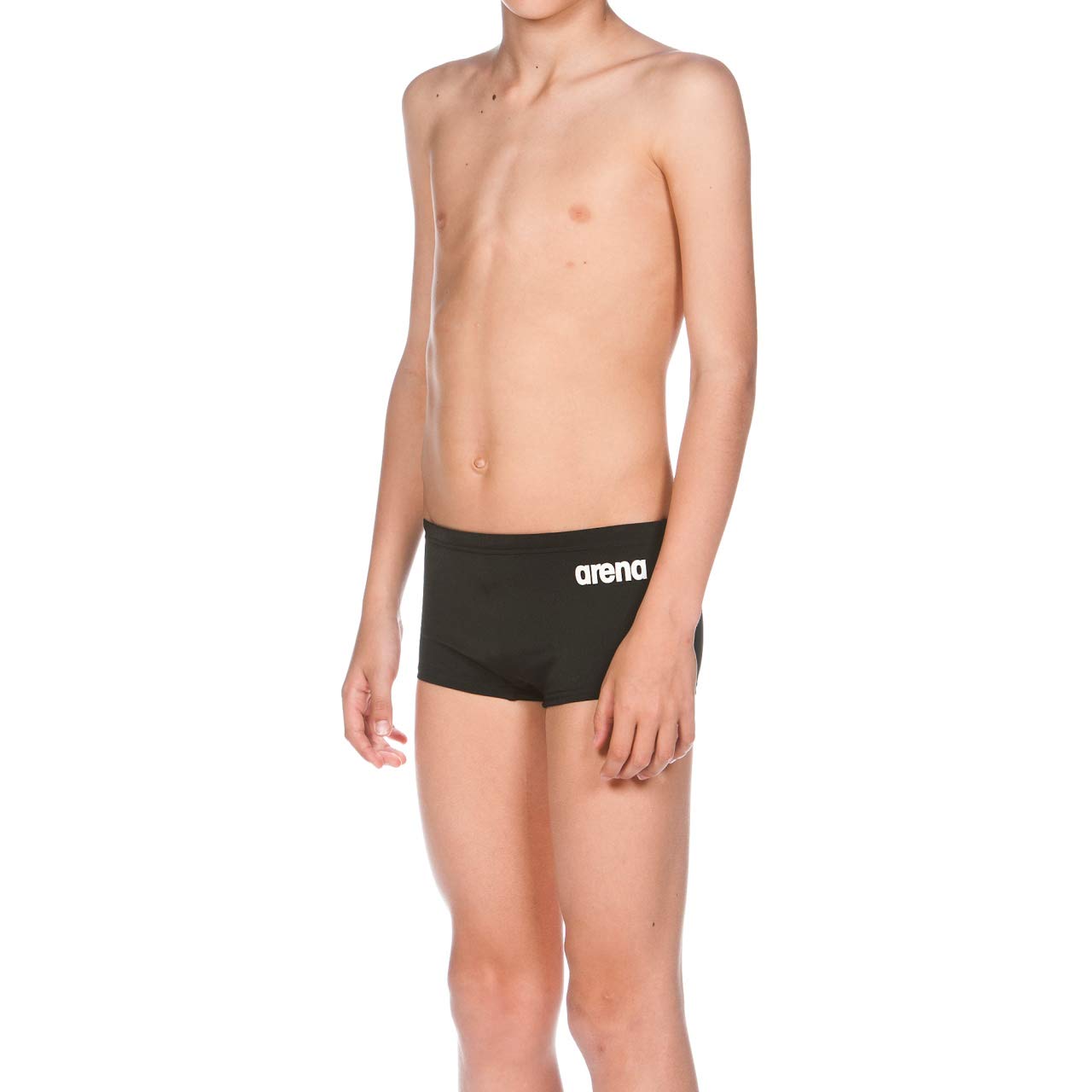 Solid Squared B Swimshorts
