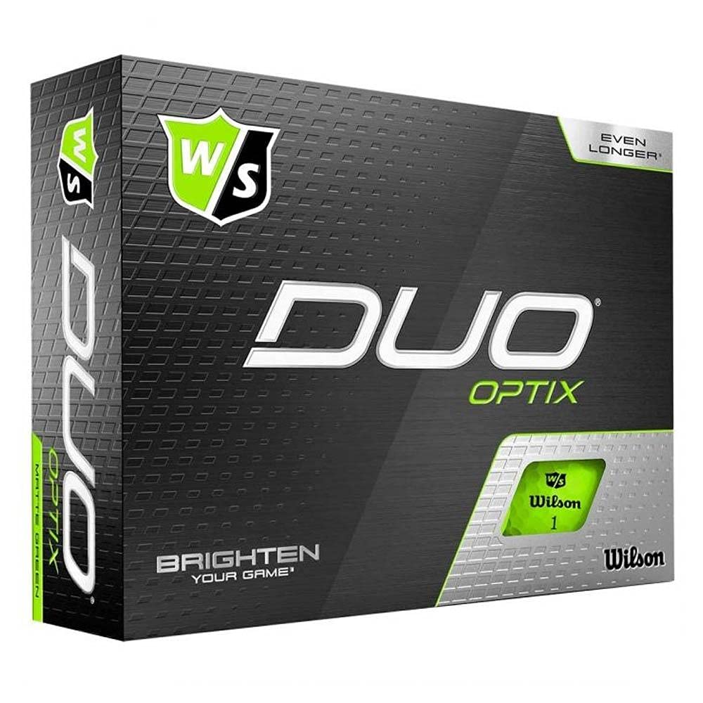 Golf Balls Duo Optix Green 12-Ball