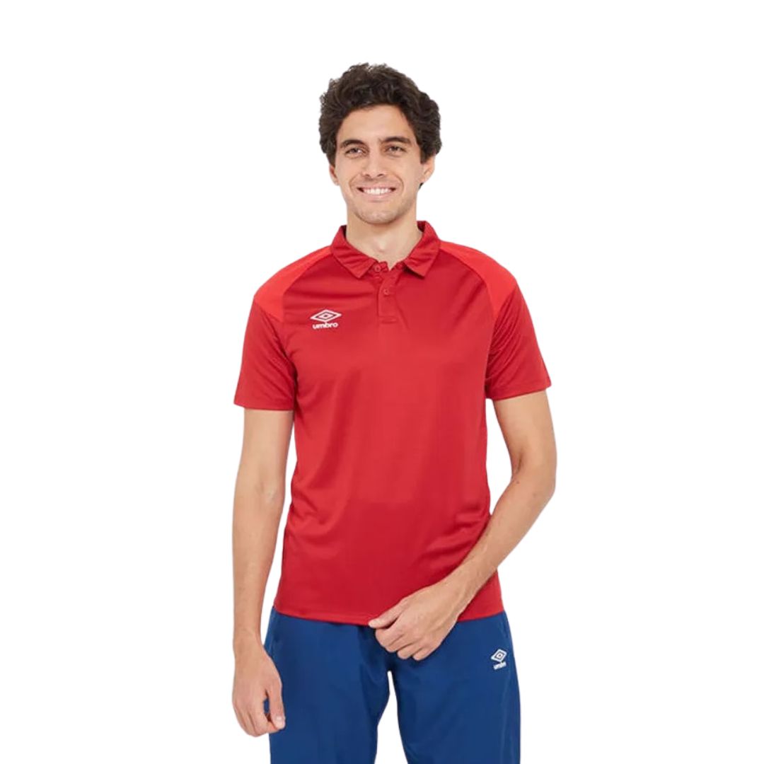 Maglietta Umbro Geometra Grafica – Poly Knit Allenamento Calcio Uomo – Carbonio