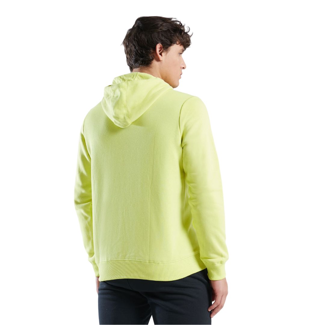 Linear Logo Graphic Hoodied Sweatshirt