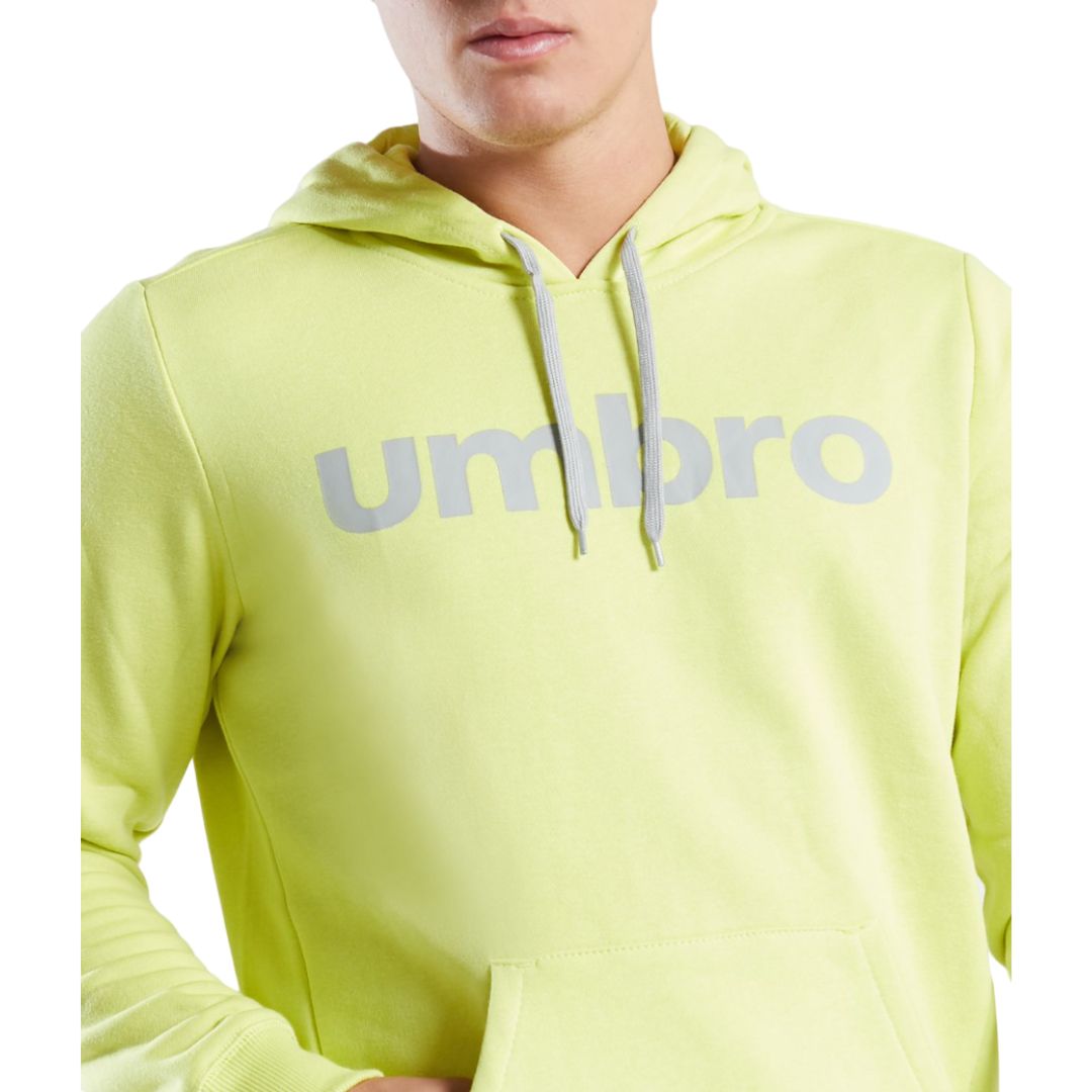 Linear Logo Graphic Hoodied Sweatshirt