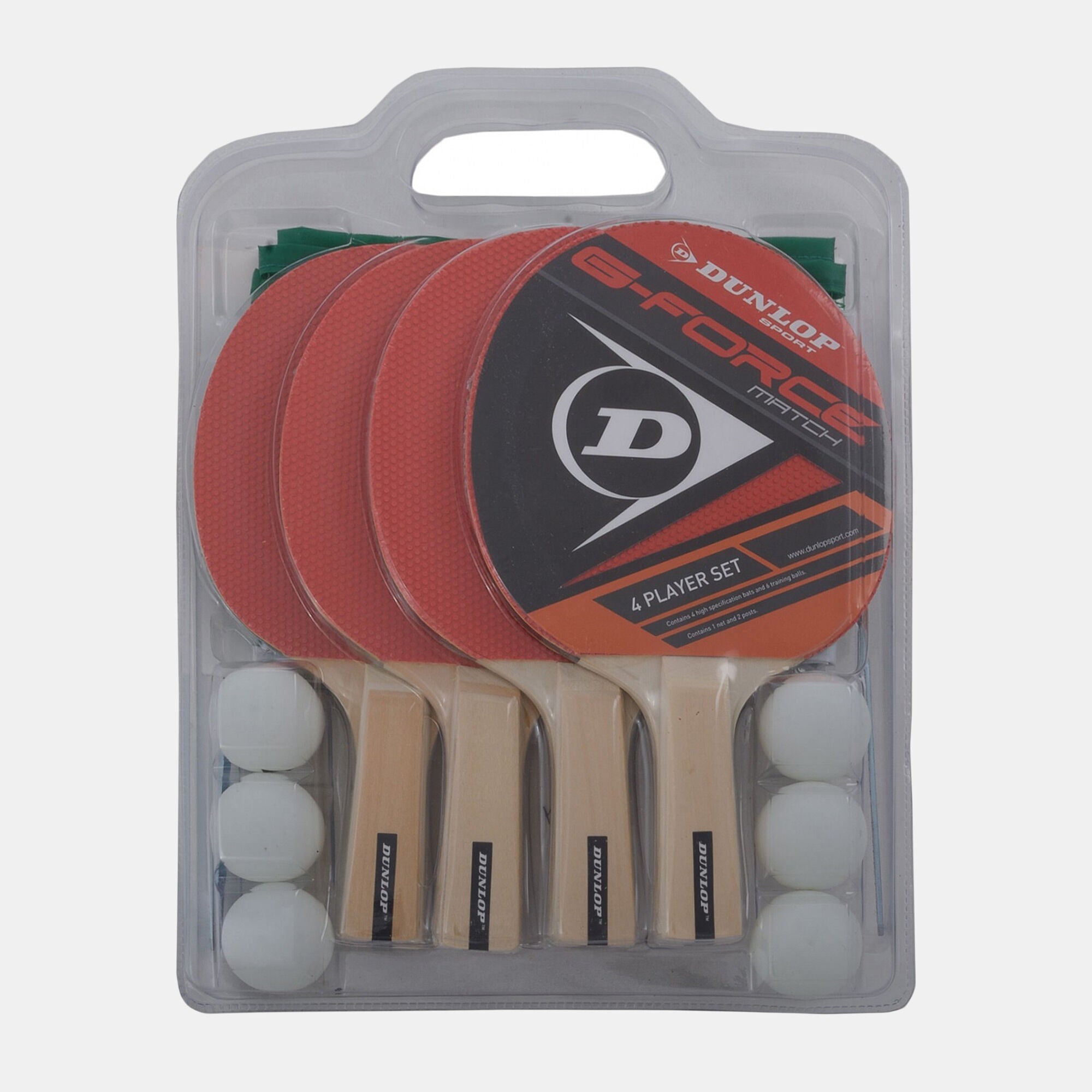 مجموعة مضارب تنس لأربع لاعبين جي-فورس ماتش