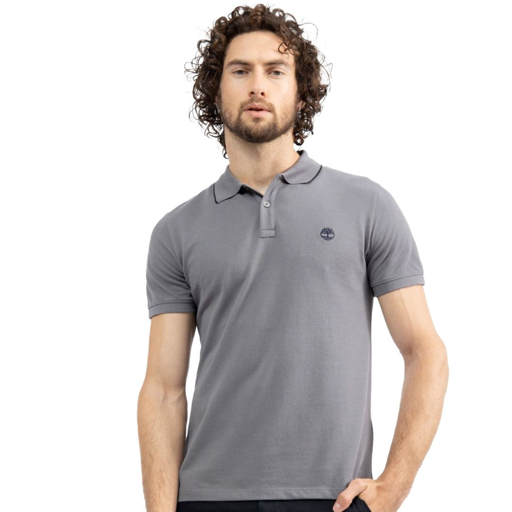 Millers River Collar Neck Print Polo (Sf) T-shirt