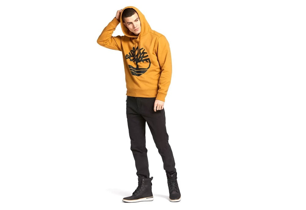 Core Logo P/O Hood Bb Wheat Boot Sweatshirt