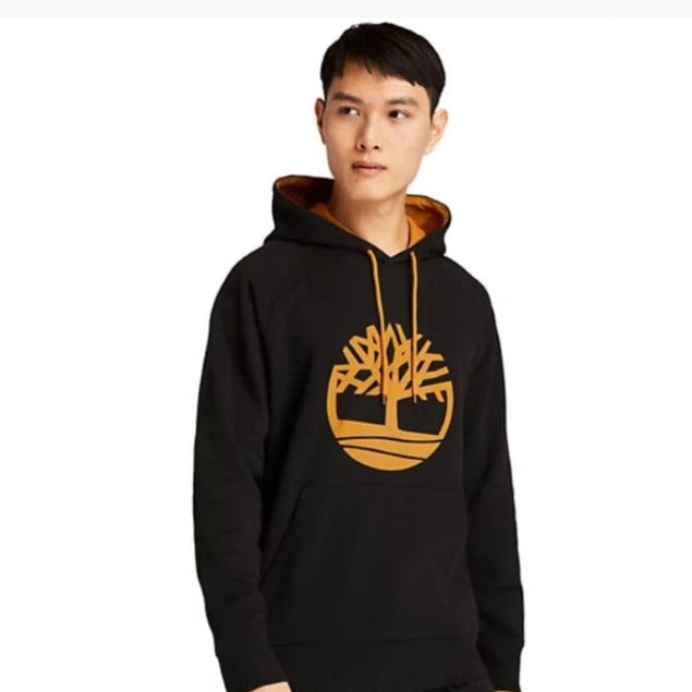 Black on sale timberland hoodie