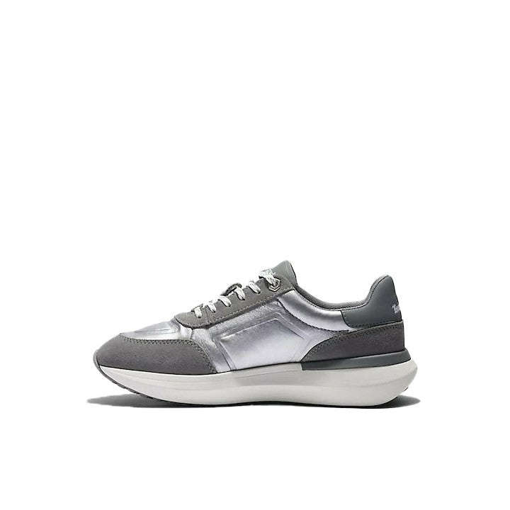 Seoul City Leather Sneaker Silver Lifestyle Shoes