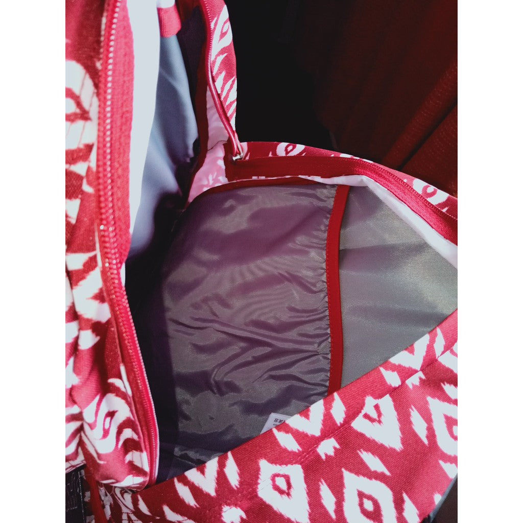 Cool Student Viking Ikat Diamonds Backpack