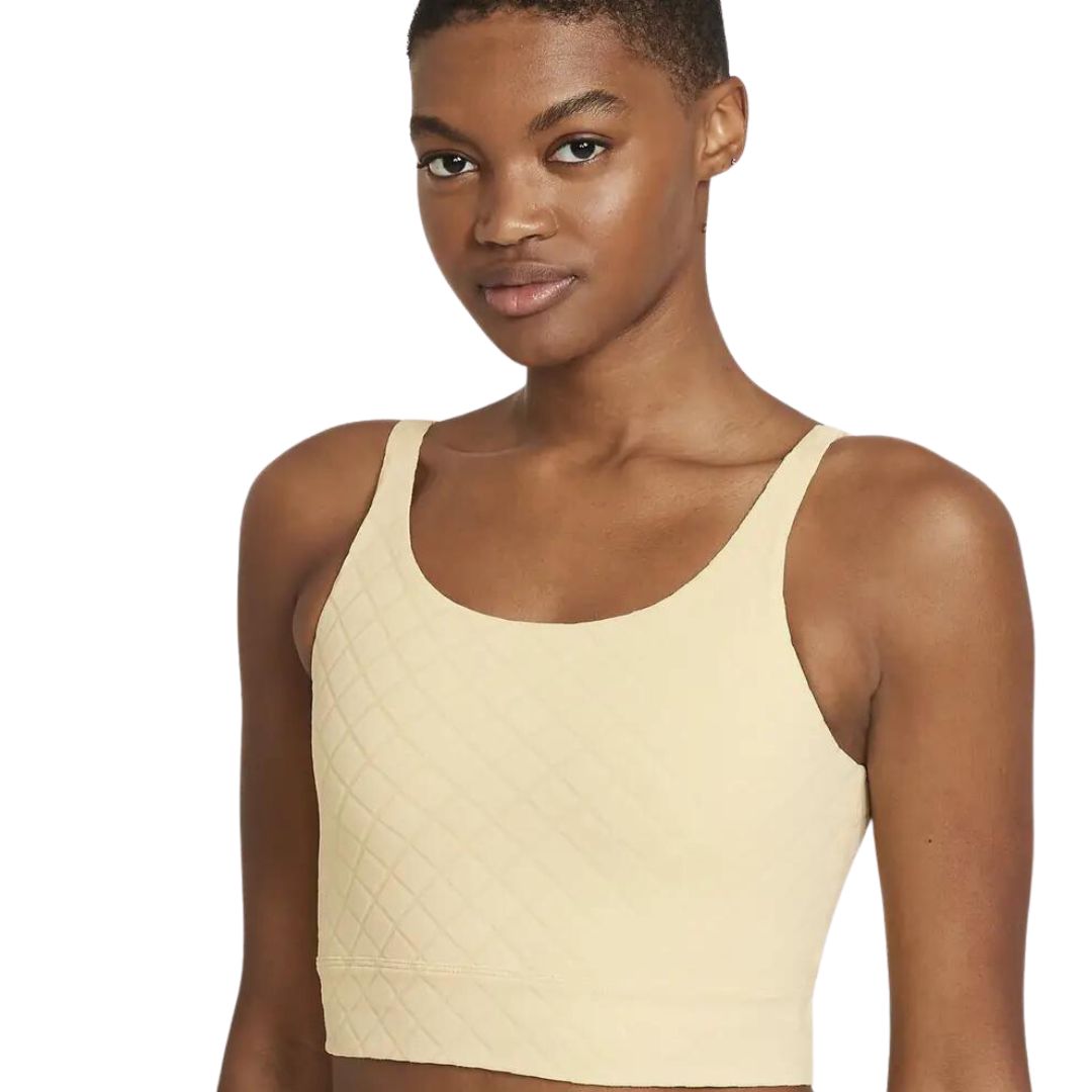 Yoga Luxe Cropped Jacquard Tank Top