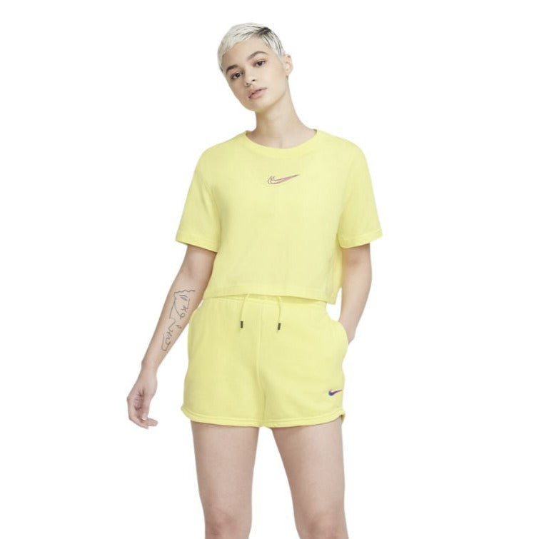 Sportswear Print Crop T-Shirt