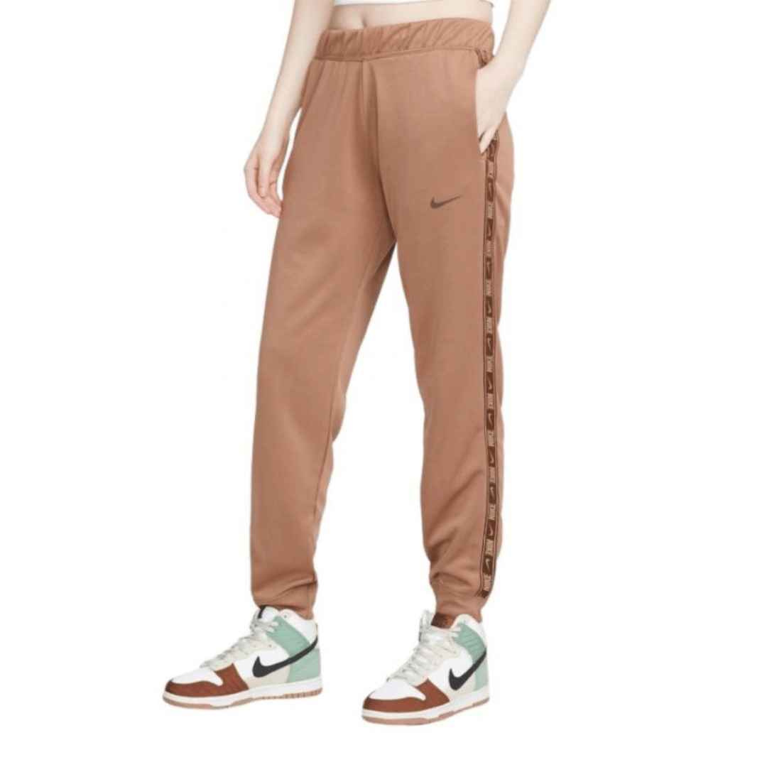 Nike women's taping fleece pants best sale