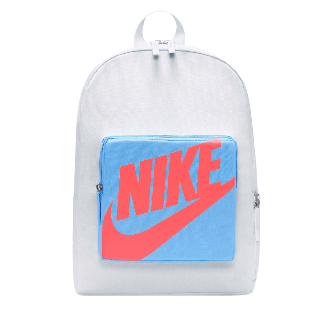 nike red white and blue backpack