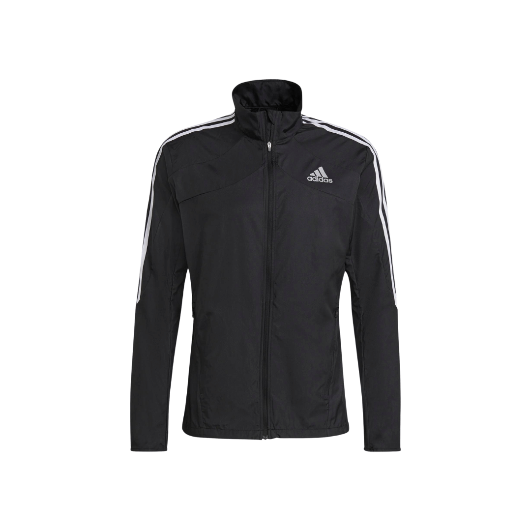 adidas Men Marathon 3-Stripes Jacket