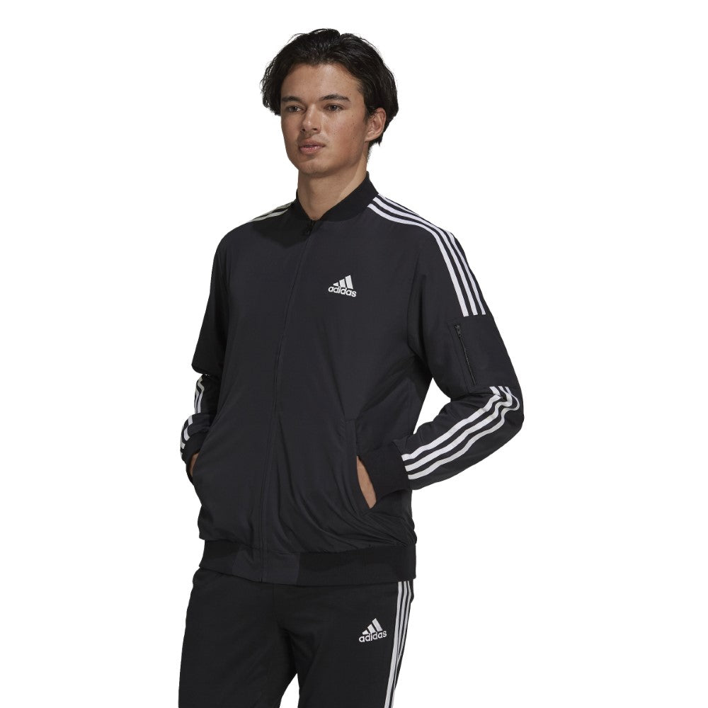 Essentials Woven 3 Stripes Jacket
