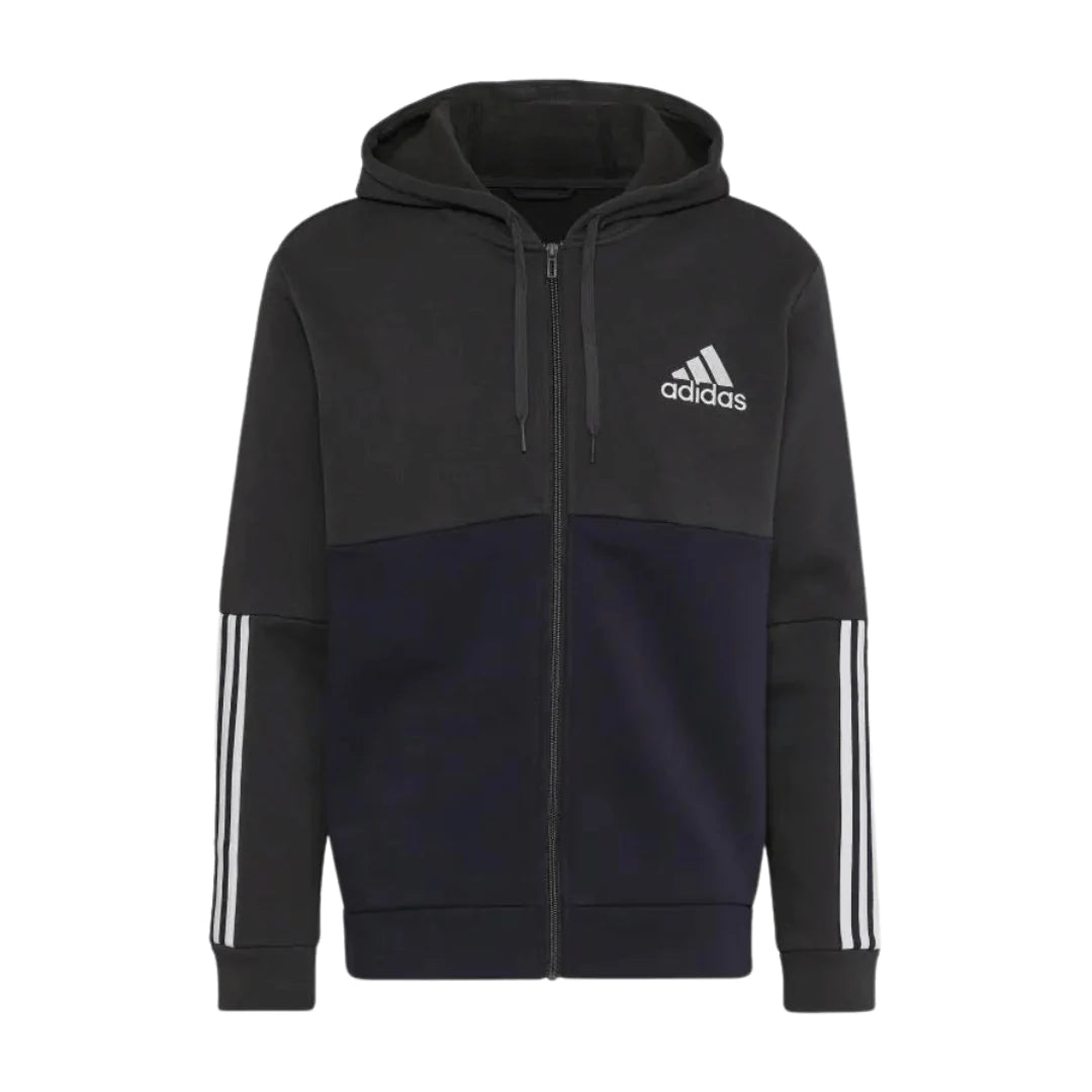 Essentials Colorblock Fleece Full-Zip Hoodie.