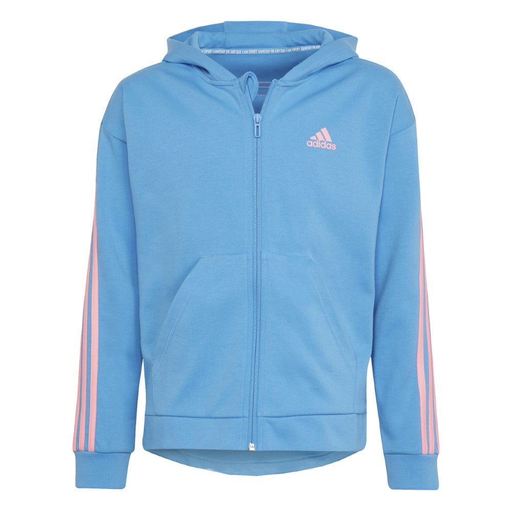 Adidas Girls Sweatshirt G 3S Fz Hd Sweatshirt