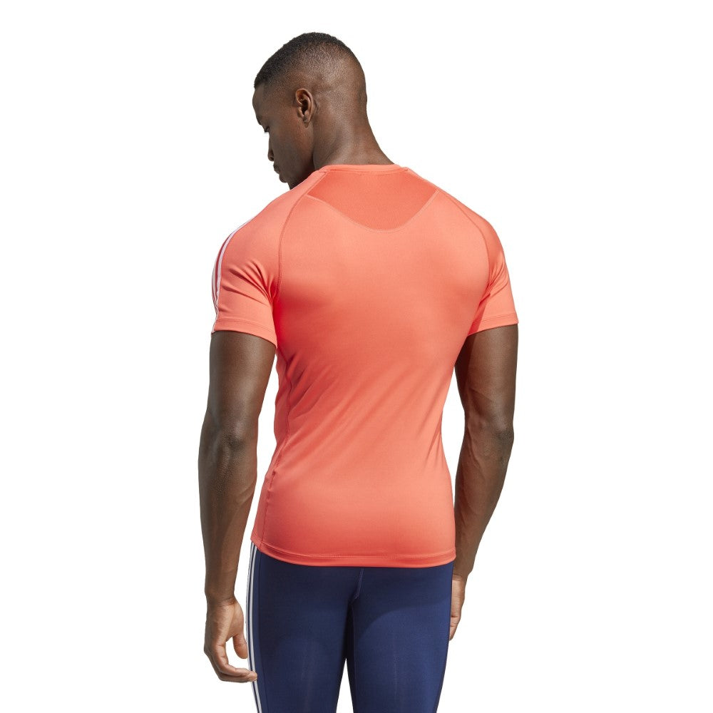 Techfit 3-Stripes Training T-shirts