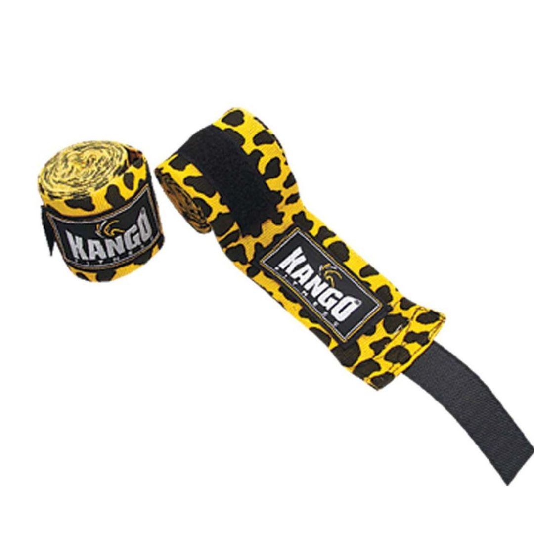 Boxing Bandage Black & Yellow