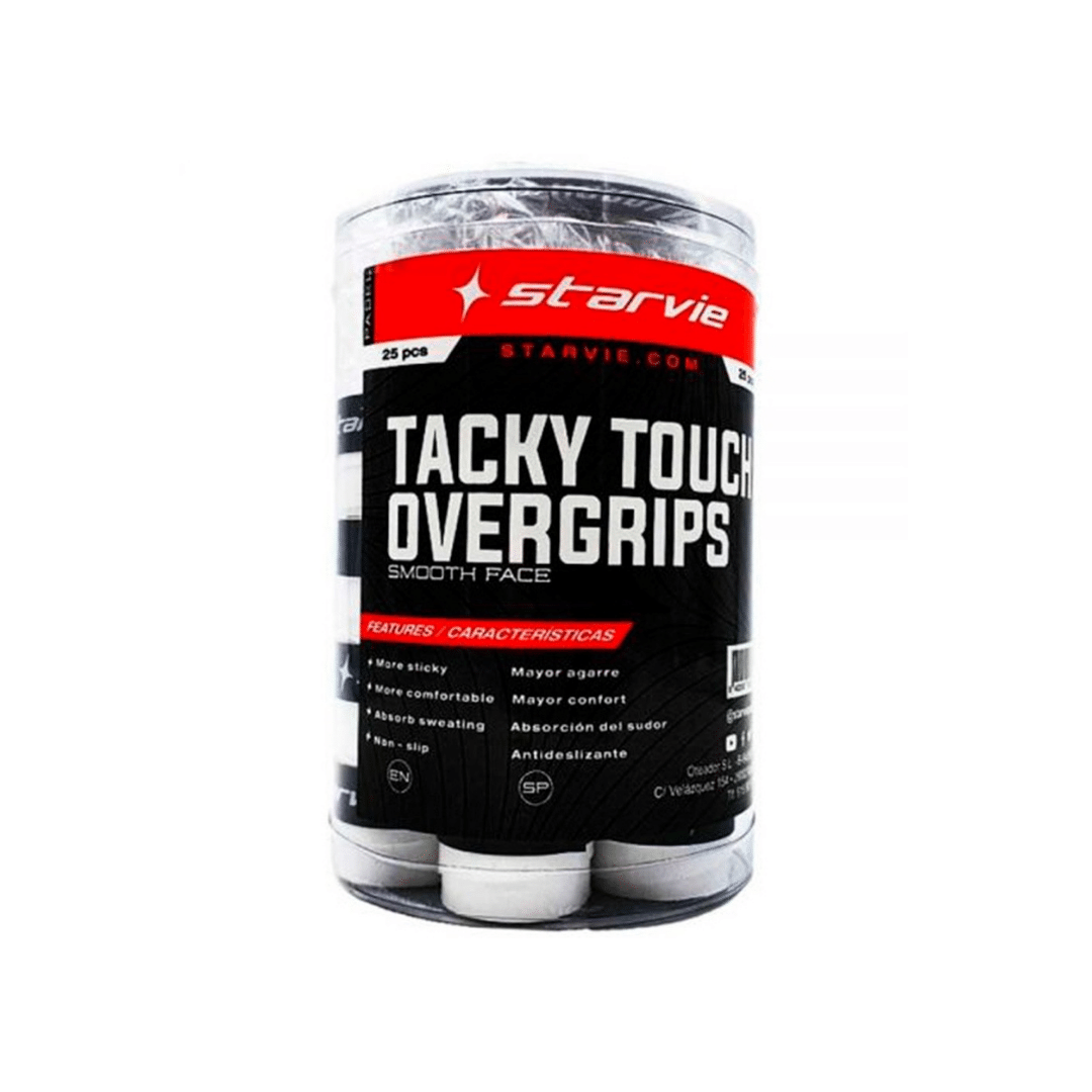 Tacky Touch White Drum Padel Overgrips