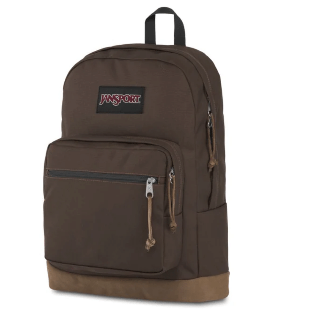 Carrying Laptop Right Coffee Beans Backpack