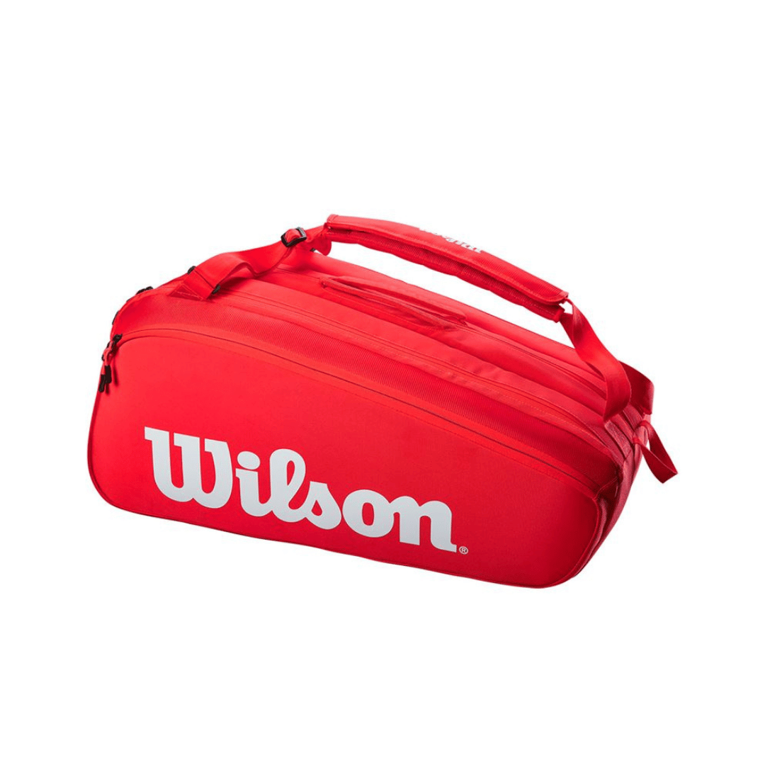 Wilson Unisex Tennis Bag Super Tour 15 PK -Red - Main Image