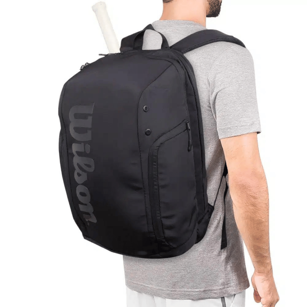 Super Tour Tennis Backpack Pro Stuff -Black