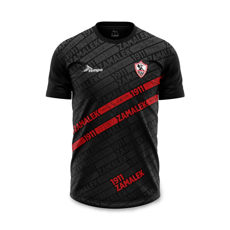 جيرسي التسخين الأسود زمالك 22/23