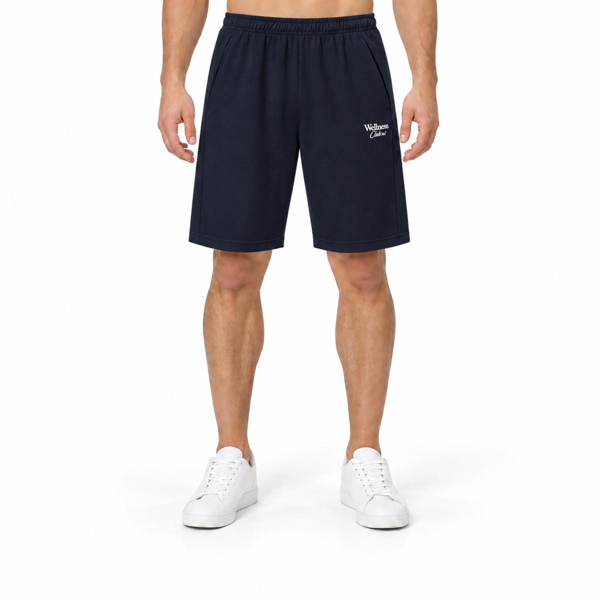 Wellness Club Knit Knee Shorts