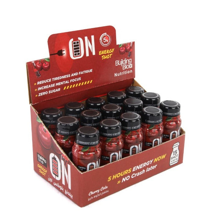 ON Energy Shot - Cherry Cola (Pack of 15 Shot)