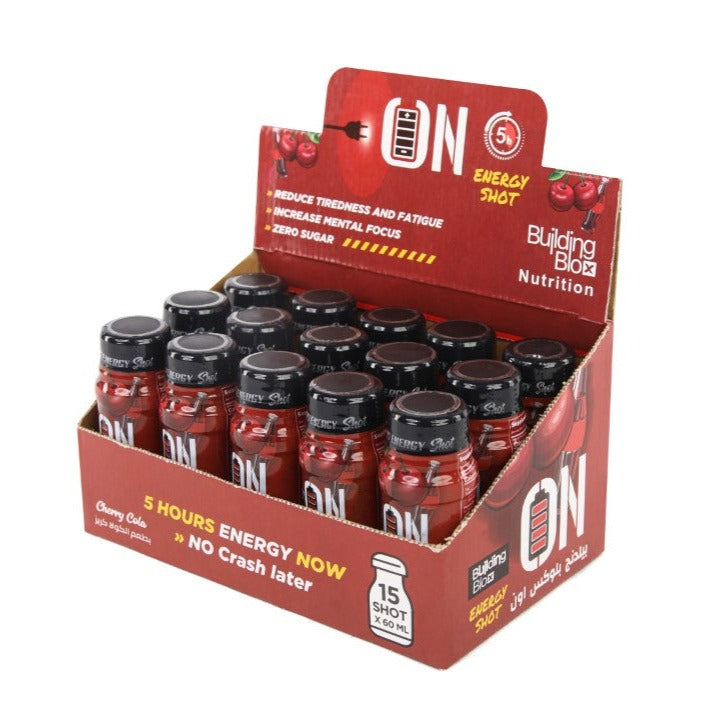 ON Energy Shot - Cherry Cola (Pack of 15 Shot)