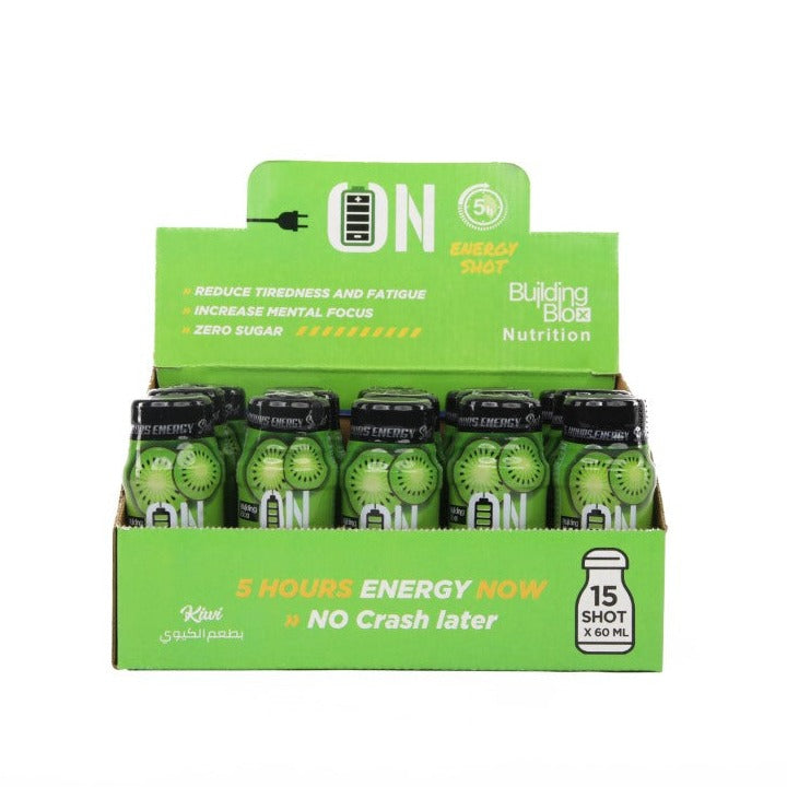 ON Energy Shot - Kiwi (Pack of 15 Shot)