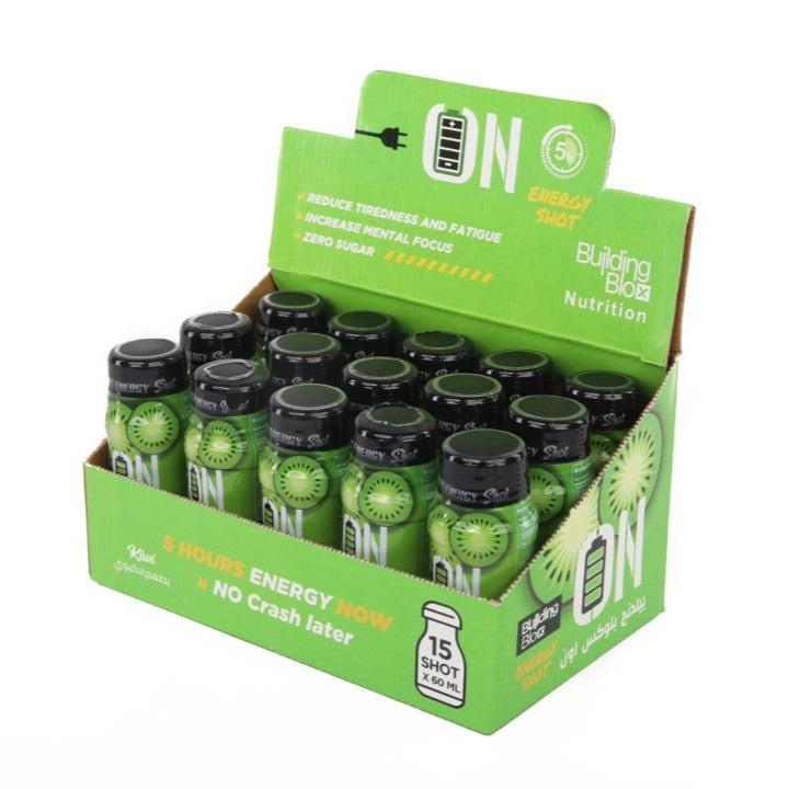 ON Energy Shot - Kiwi (Pack of 15 Shot)