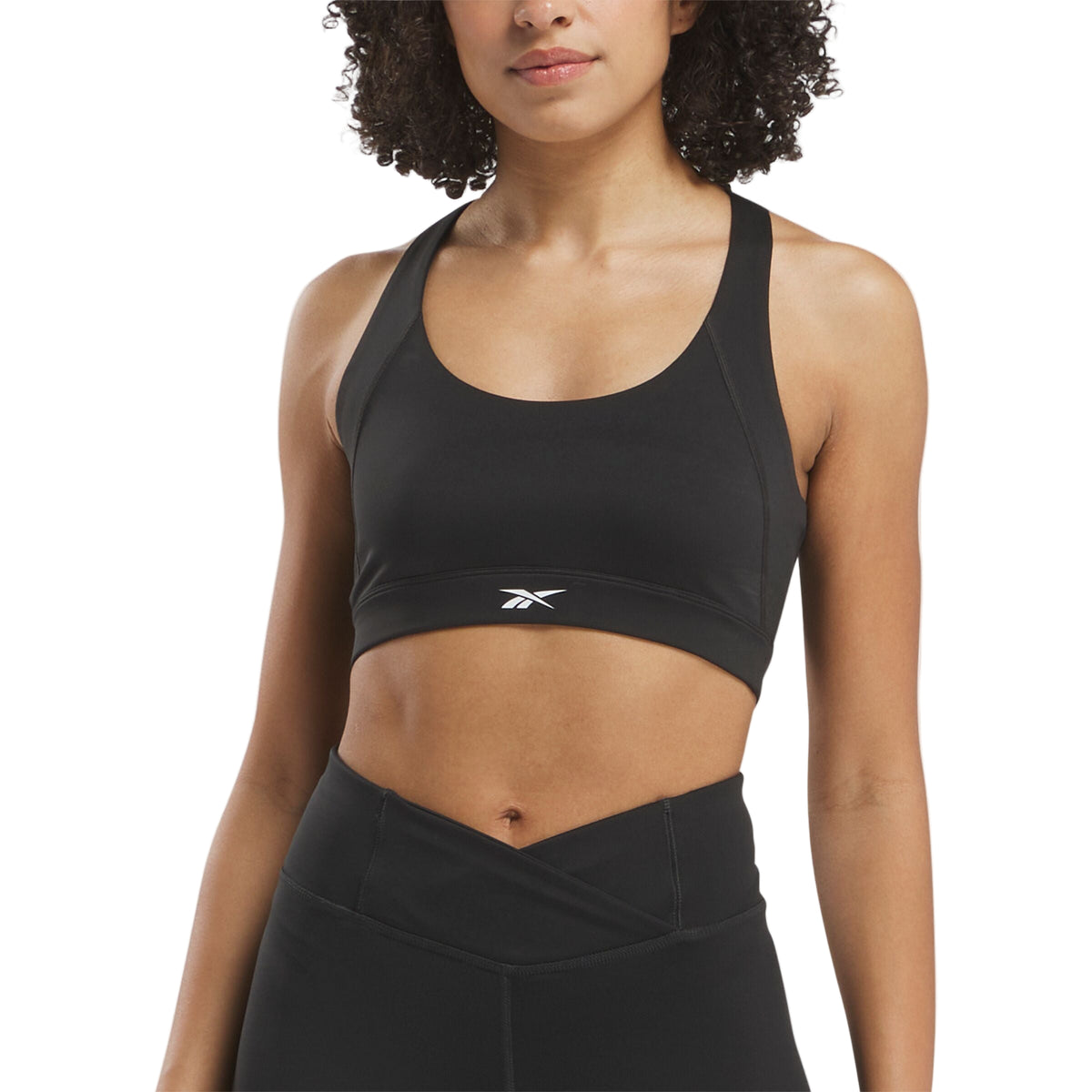 Reebok Identity Training Racer Women's Sports Bra Black