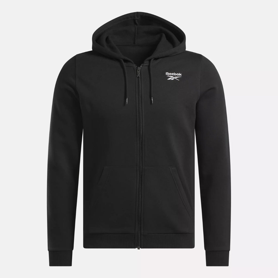 Identity Small Logo Fleece Full-Zip Hoodie