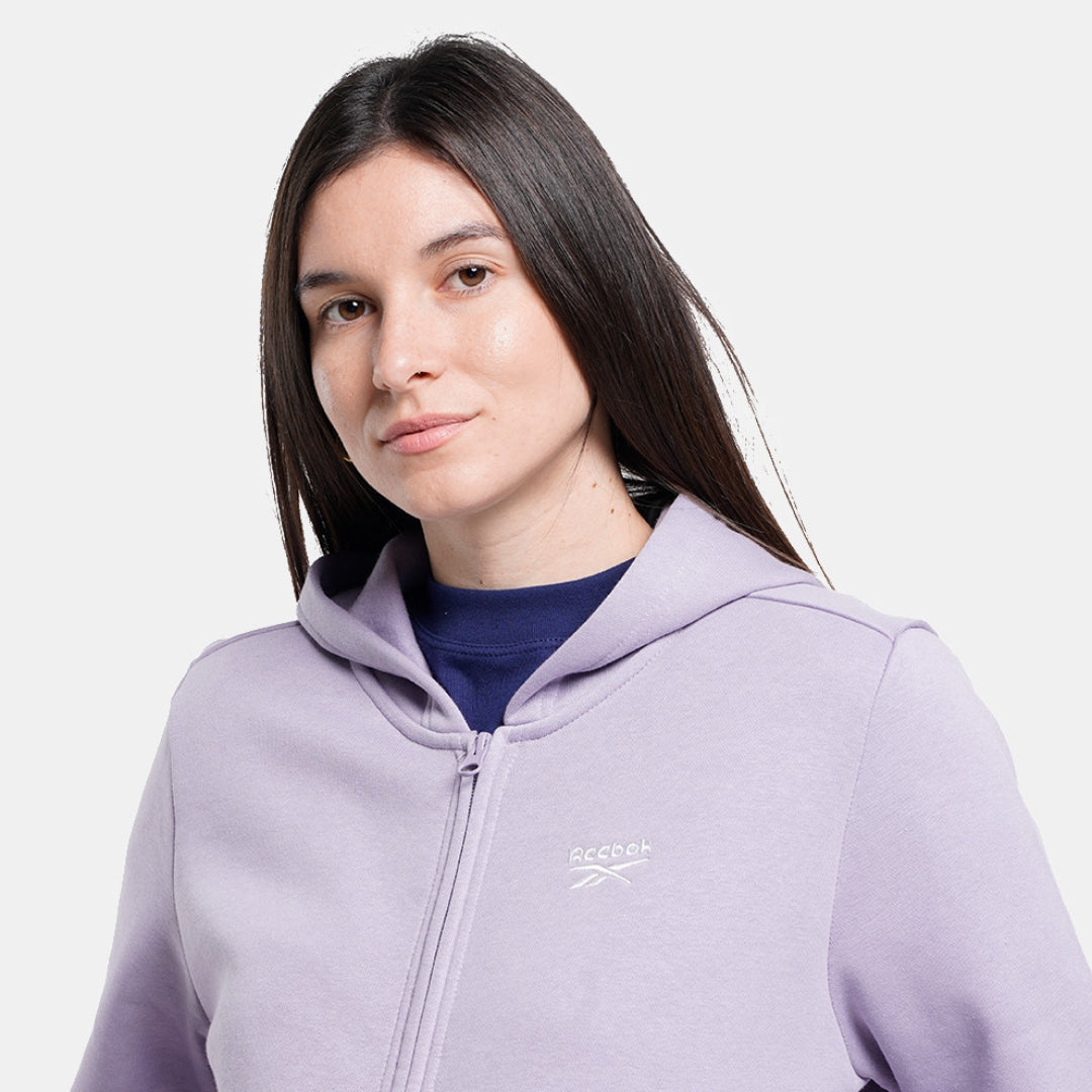 Identity Small Logo Fleece Full-Zip Hoodie