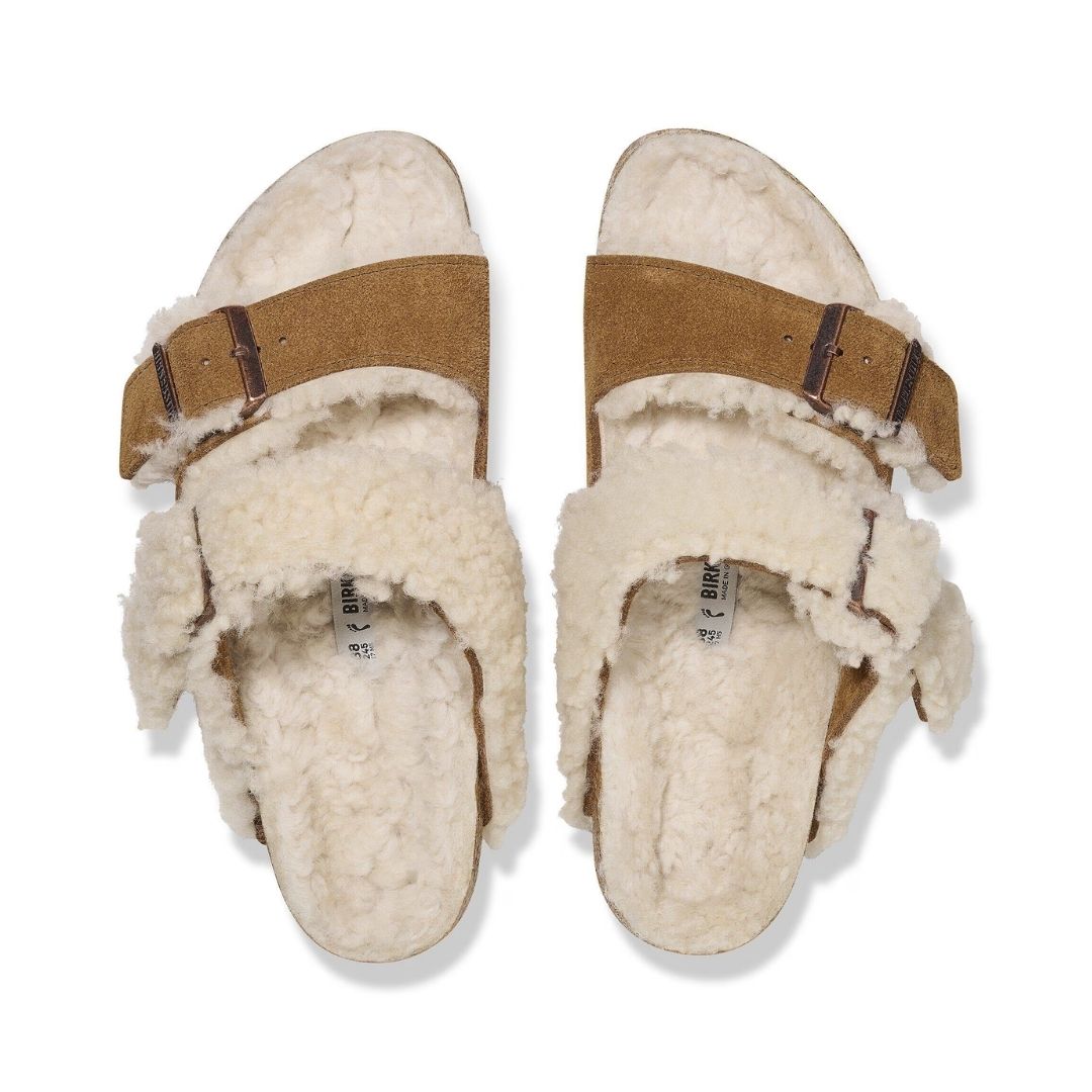 Arizona Teddy Split Suede Leather-Shearling