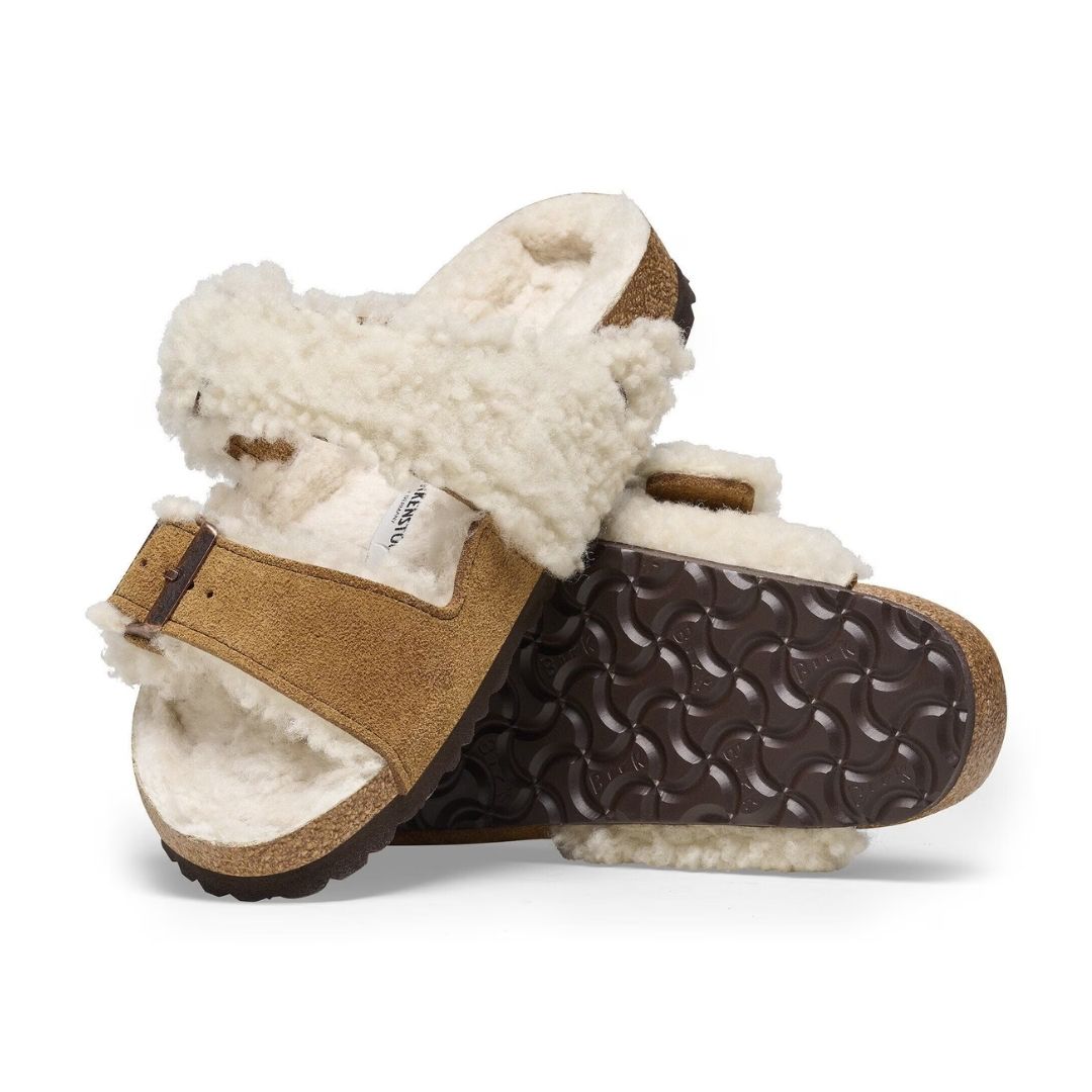 Arizona Teddy Split Suede Leather-Shearling