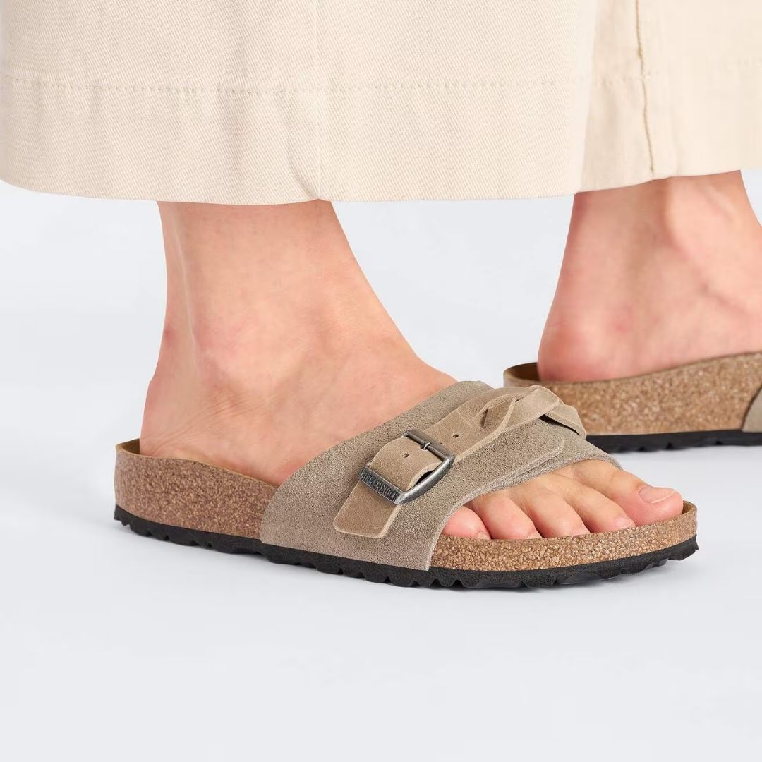 Oita Braided Suede Leather